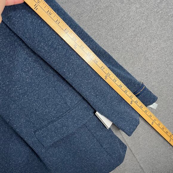 Stafford Big&Tall Mens Classic Fit Sport Coats Suits Navy Size 58REG - Picture 6 of 10